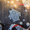 Bead embroidery kit on a plastic base "Christmas tree toys"