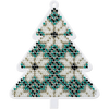 Bead embroidery kit on a plastic base "Christmas tree toys"