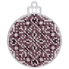 Bead embroidery kit on a plastic base "Christmas tree toys"