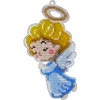 Bead embroidery kit on a plastic base "Christmas tree toys"