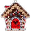 Bead embroidery kit on a plastic base "Christmas tree toys"