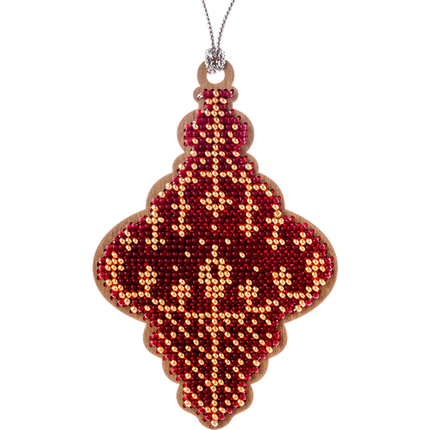 DIY Christmas tree toy kit "Red icicle"