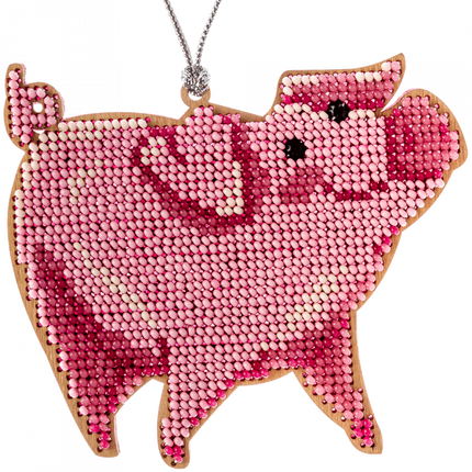 DIY Christmas tree toy kit "Ping Pig"