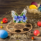 DIY Bead Embroidery Kit on Wood 