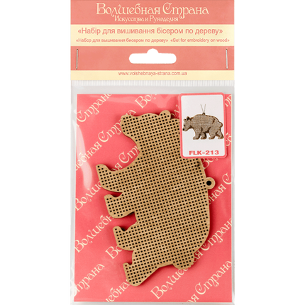 DIY Christmas tree toy kit "White Bear"