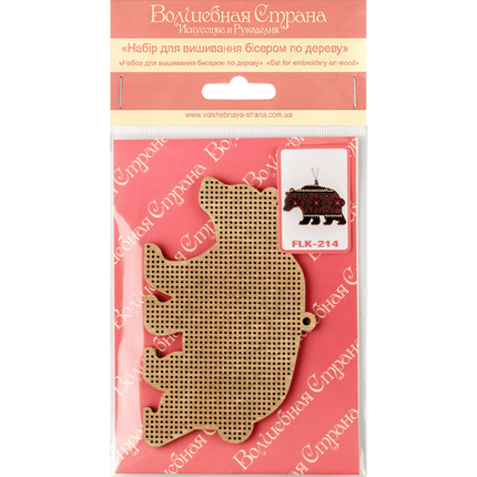 DIY Christmas tree toy kit "Red Bear"