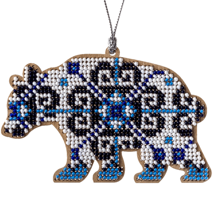 DIY Christmas tree toy kit "Blue Bear"