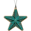 DIY Christmas tree toy kit "Turquoise Star"