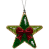 DIY Christmas tree toy kit "Star with a bow"