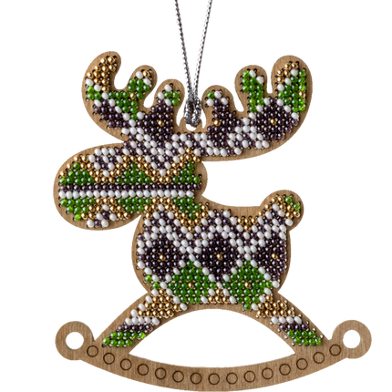DIY Christmas tree toy kit "Grey Elk"