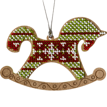 DIY Christmas tree toy kit "Horse"