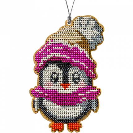 DIY Christmas tree toy kit "Penguin"