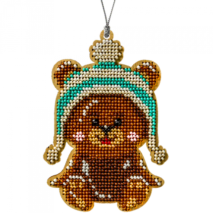 DIY Christmas tree toy kit "Baby bear"