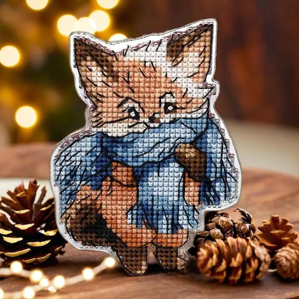 DIY Cross stitch kit "Little Fox"