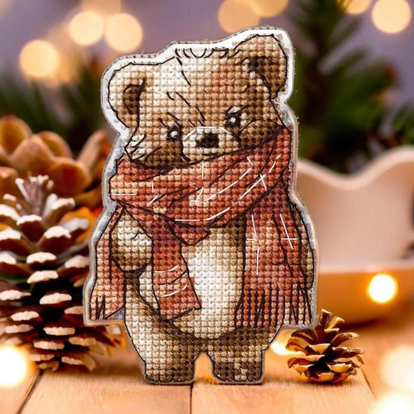 DIY Cross stitch kit "Little bear"