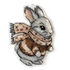 DIY Cross stitch kit "Funny bunny"