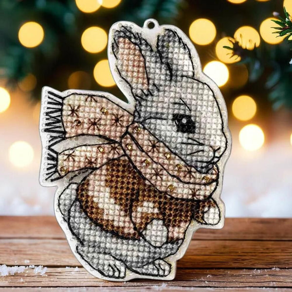 DIY Cross stitch kit "Funny bunny"