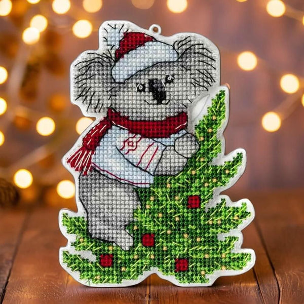 DIY Cross stitch kit "Santa kuala"