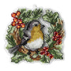 DIY Cross stitch kit "Christmas bird"