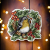 DIY Cross stitch kit "Christmas bird"