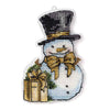 DIY Cross stitch kit "Snowman"