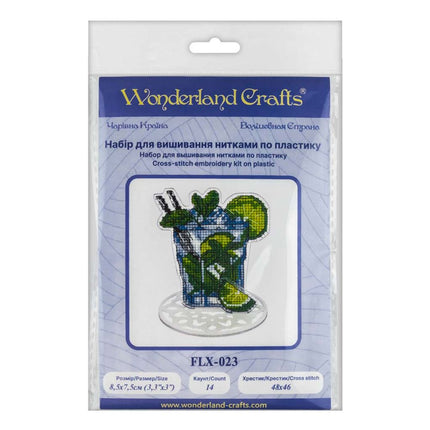 DIY Cross-Stitch Kit: "Mojito"