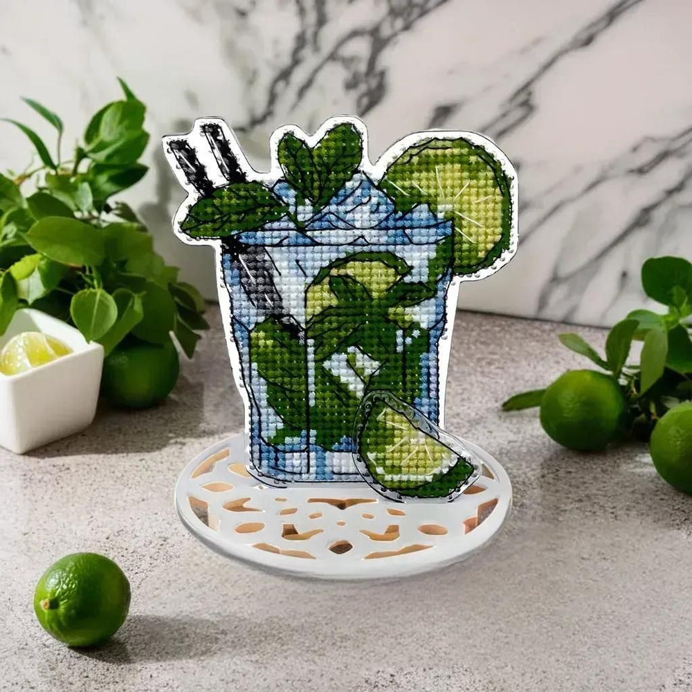 DIY Cross-Stitch Kit: "Mojito"