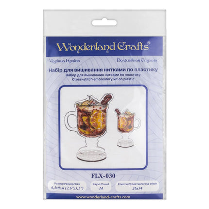 DIY Cross-Stitch Kit: "Cocktail Charm"