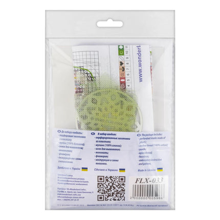 DIY Cross-Stitch Kit: "Cocktail Charm"