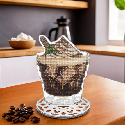 DIY Cross-Stitch Kit: "Cocktail Charm"