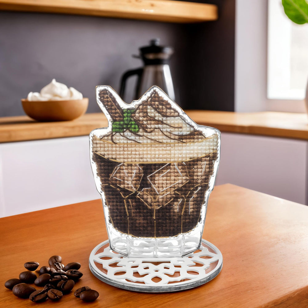 DIY Cross-Stitch Kit: "Cocktail Charm"