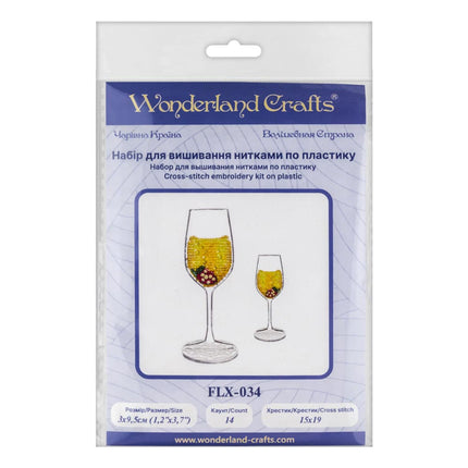 DIY Cross-Stitch Kit: "Cocktail Charm"