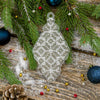 Bead embroidery kit on a plastic base "Christmas tree toys"