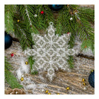 Bead embroidery kit on a plastic base 