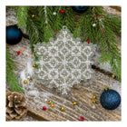 Bead embroidery kit on a plastic base 