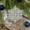 Bead embroidery kit on a plastic base "Christmas tree toys"