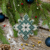 Bead embroidery kit on a plastic base "Christmas tree toys"