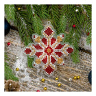 Bead embroidery kit on a plastic base 