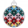 Bead embroidery kit on a plastic base "Christmas tree toys"