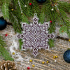 Bead embroidery kit on a plastic base "Christmas tree toys"