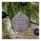 Bead embroidery kit on a plastic base 
