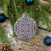 Bead embroidery kit on a plastic base "Christmas tree toys"