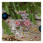 Bead embroidery kit on a plastic base 