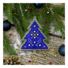 Bead embroidery kit on a plastic base 