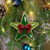 DIY Christmas tree toy kit "Star with a bow"