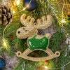 DIY Christmas tree toy kit "Green Elk"