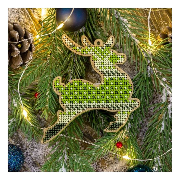 DIY Christmas tree toy kit "Olive Deer"