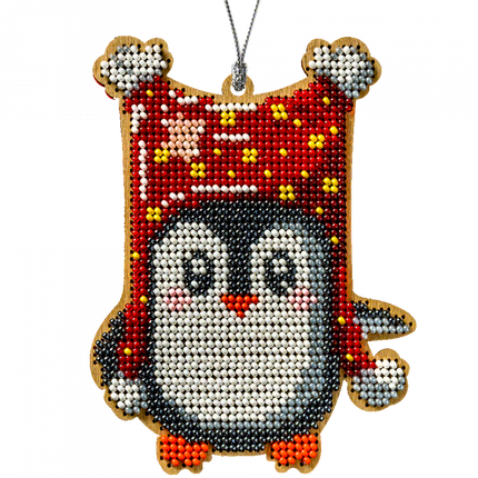 DIY Christmas tree toy kit "Penguin"