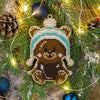 DIY Christmas tree toy kit "Baby bear"