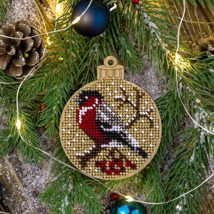 DIY Christmas tree toy kit "Bullfinch"
